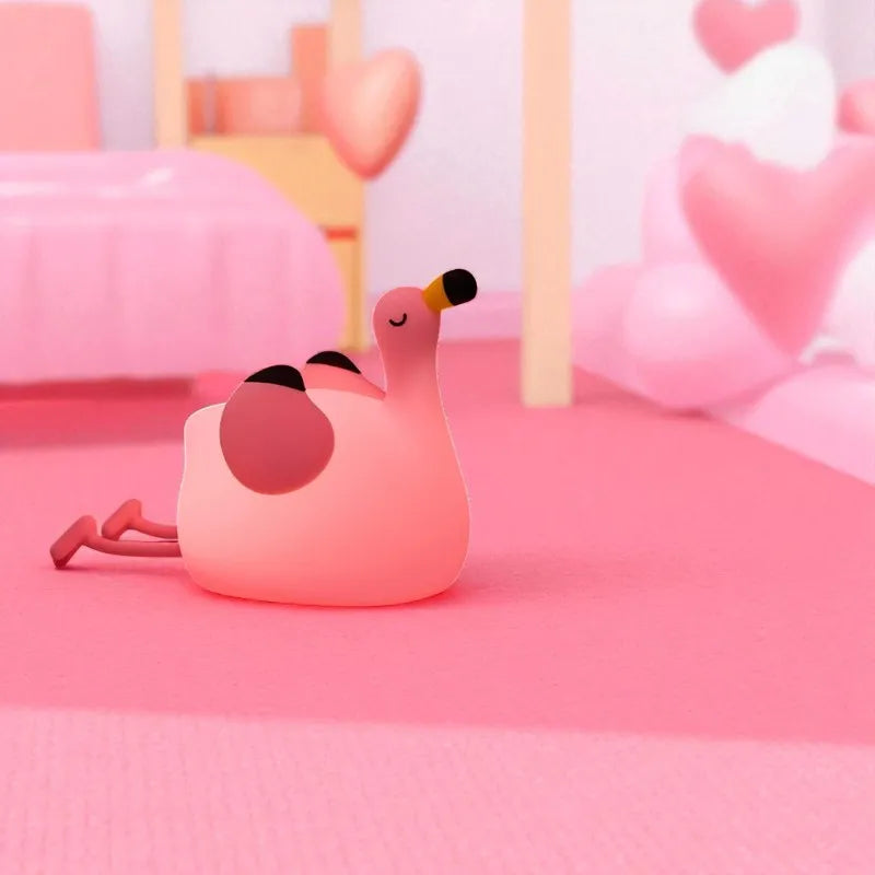 Lampe de Chevet Enfant Flamant rose mignon