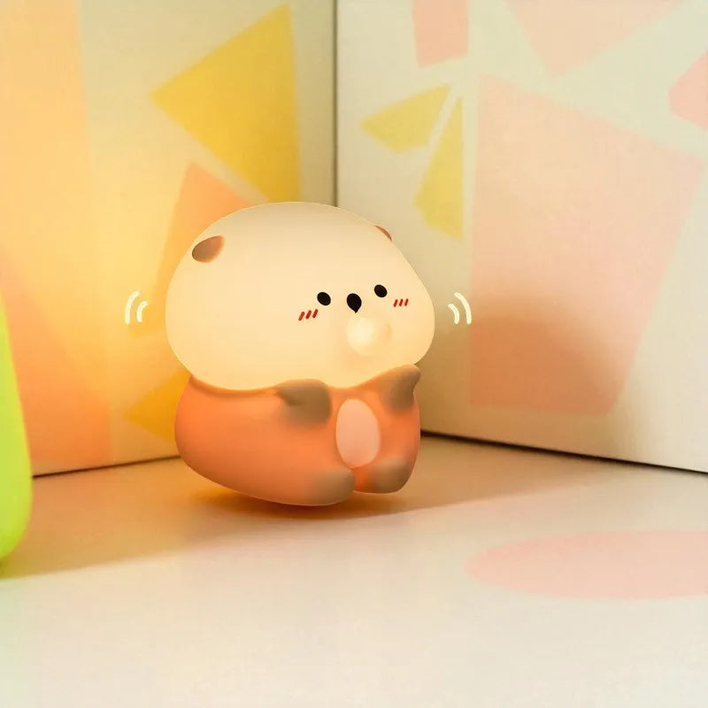 Lampe de Chevet Enfant Loutre en silicone