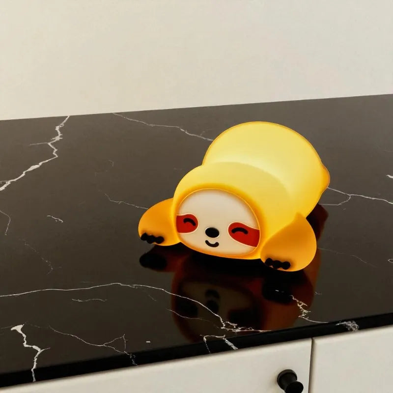 Lampe de Chevet Enfant Paresseux en silicone