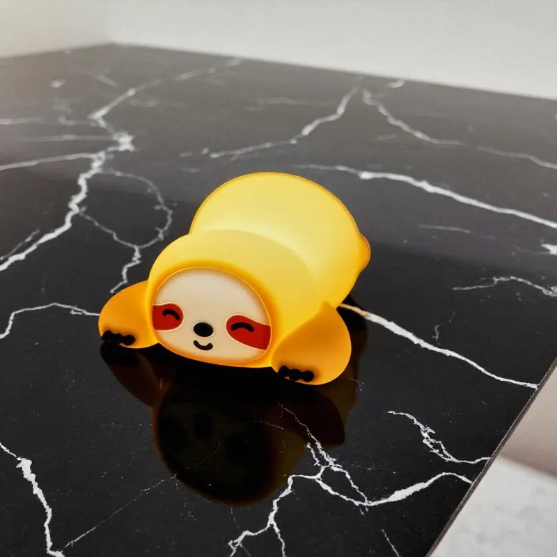 Lampe de Chevet Enfant Paresseux en silicone