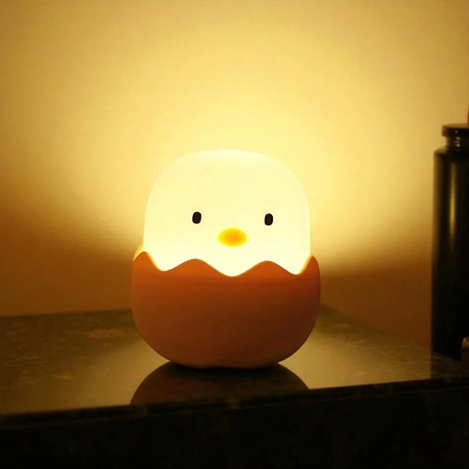 Lampe de Chevet Enfant Poussin créative