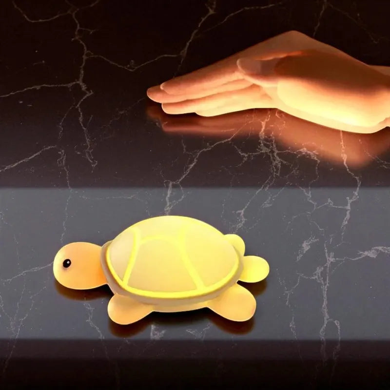 Lampe de Chevet Enfant Tortue en silicone