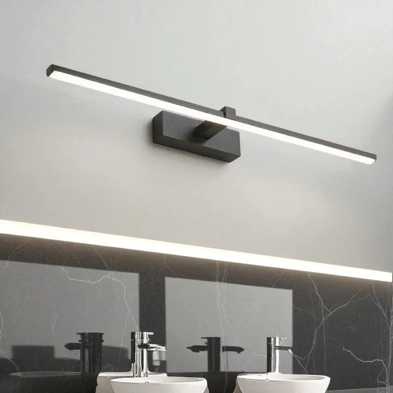 Lampe de Chevet Murale miroir étanche 40 cm