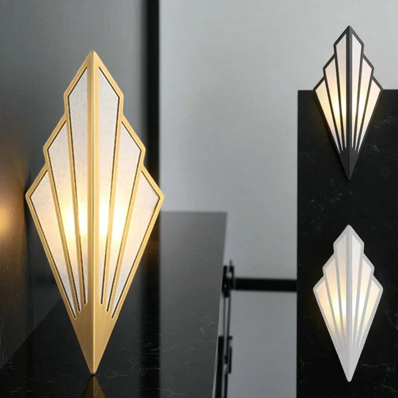 Lampe de Chevet Murale nordique en fer