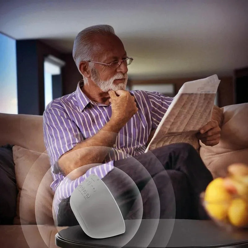 Lampe de Chevet Réveil Bluetooth multicolore