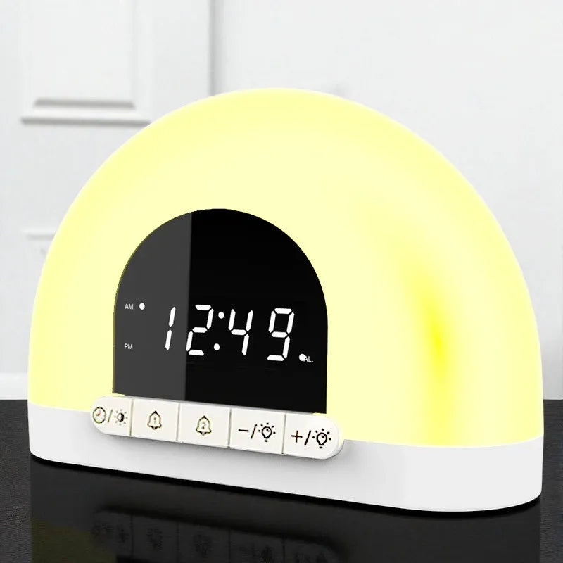 Lampe de Chevet Réveil numérique intelligent