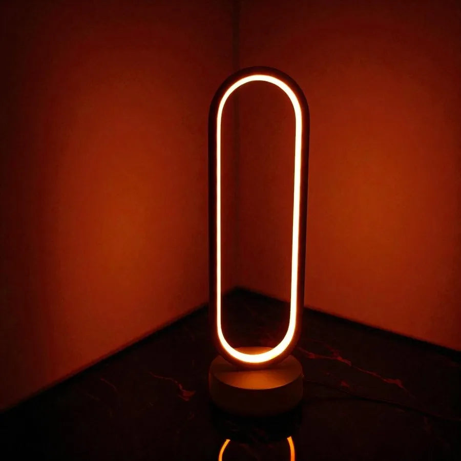 Lampe de Chevet Tactile anneau trois couleurs