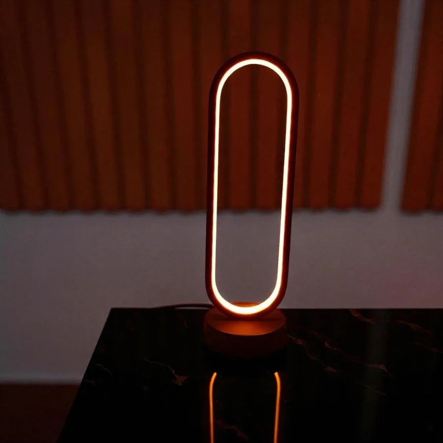 Lampe de Chevet Tactile anneau trois couleurs