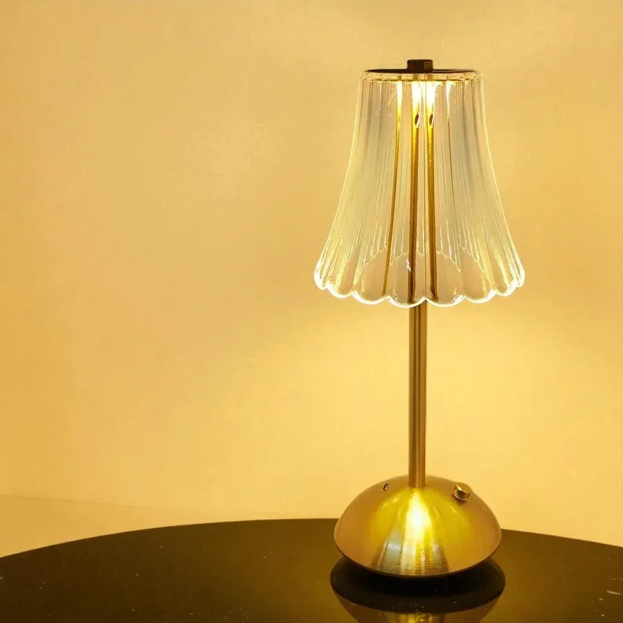 Lampe de Chevet Tactile cristal rechargeable