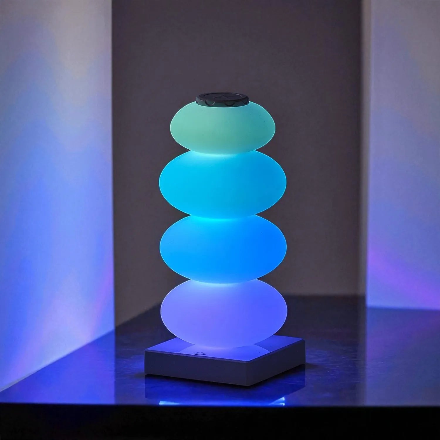 Lampe de Chevet Tactile multicolore décorative
