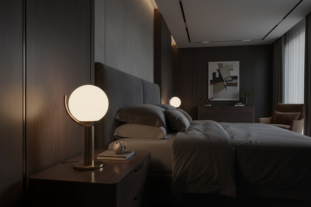 Lampe de chevet tactile : modernité et confort