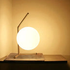 Lampe Boule blanche style nordique