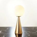 Lampe Boule créative boule laiton originale