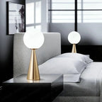 Lampe Boule créative boule laiton originale
