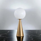 Lampe Boule créative boule laiton originale