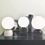 Lampe Boule marbre moderne boule décorative