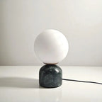 Lampe Boule marbre moderne boule décorative