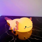 Lampe de Chevet Enfant Axolotl en silicone