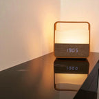 Lampe de Chevet Réveil rechargeable multifonction